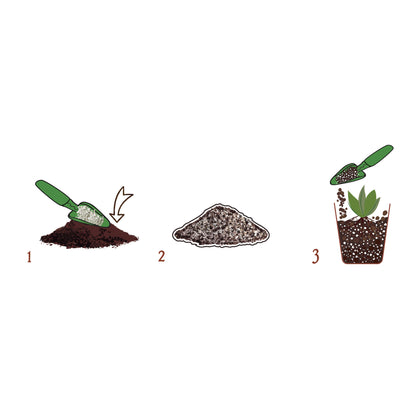 Perlit horticol Dr.Soil pentru afanarea si drenarea solurilor compactate la punga de 1L