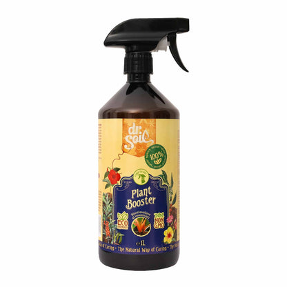 Dr.Soil PLANT BOOSTER, biostimulator al imunitatii plantelor, solutie gata de utilizare cu pulverizator de 1 litru